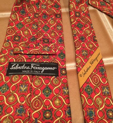 how to spot fake ferragamo tie